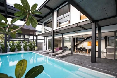 Loft-Style Hyper Modern 4Br Villa Sunset garden 6 with 12x5m Salt Pool – 사진 2