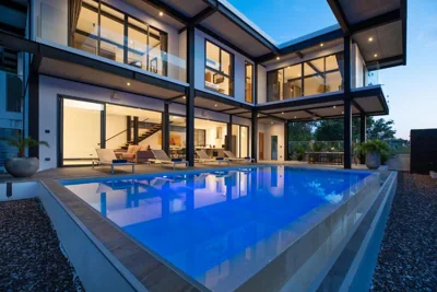 Loft-Style Hyper Modern 4Br Villa Sunset garden 6 with 12x5m Salt Pool – 사진 8