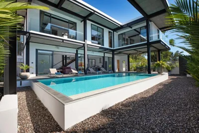 Loft-Style Hyper Modern 4Br Villa Sunset garden 6 with 12x5m Salt Pool – 사진 13