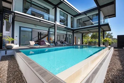 Loft-Style Hyper Modern 4Br Villa Sunset garden 6 with 12x5m Salt Pool – 사진 14